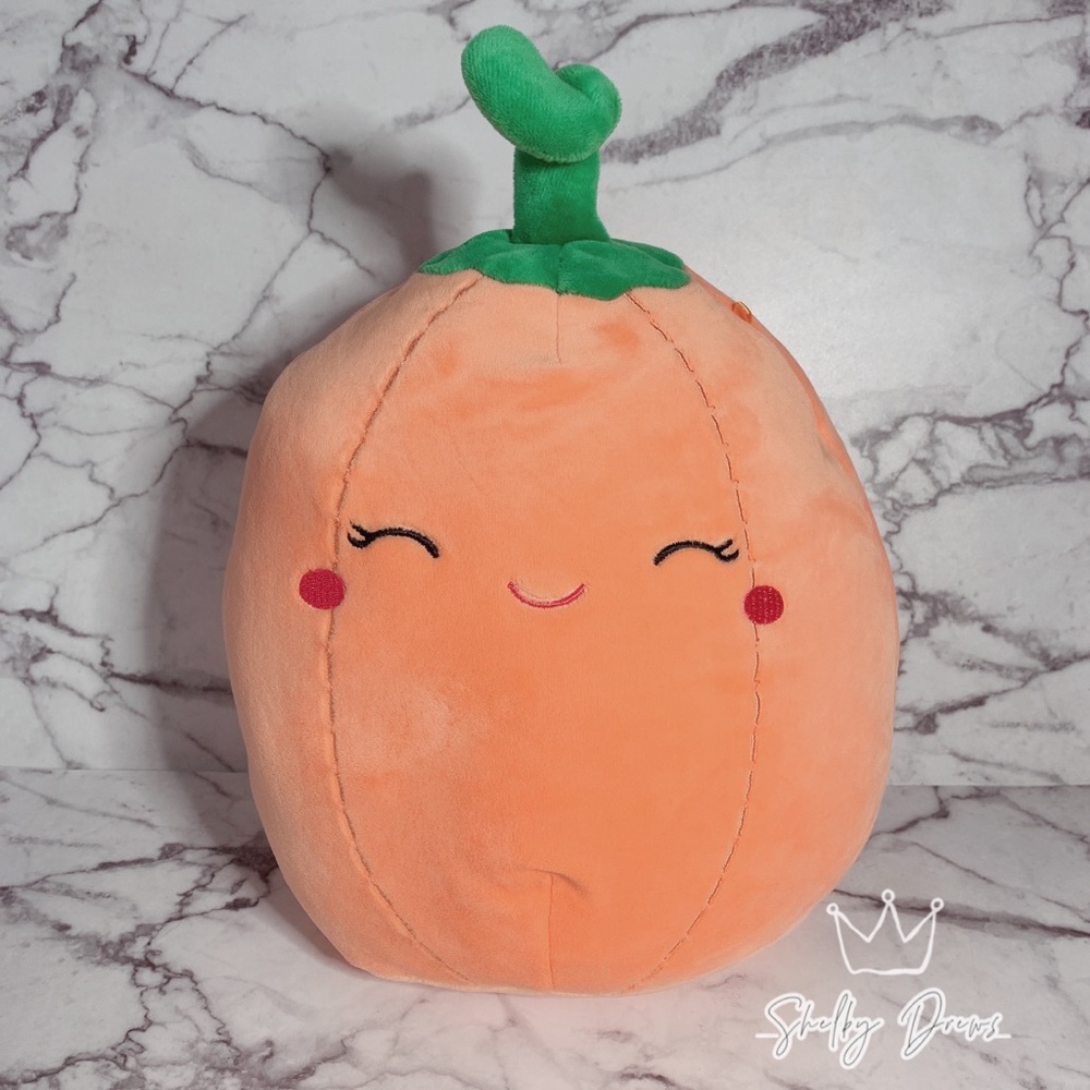 Squishmallows Paige the Pumpkin 8” Stuffed Plush Limited Edition Fall 2021